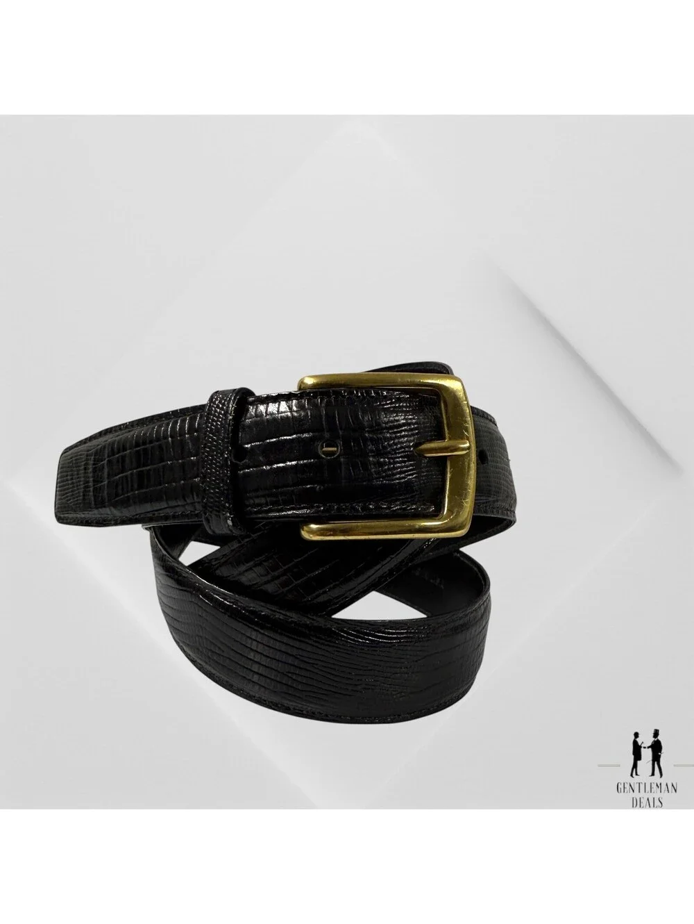 Lizard Grain Steerhide Belt 1.5